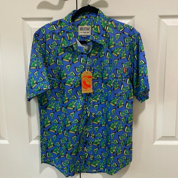 RSVLTS Other - RSVLTS “AGGRO CRAG” - SS BUTTON DOWN - NWT